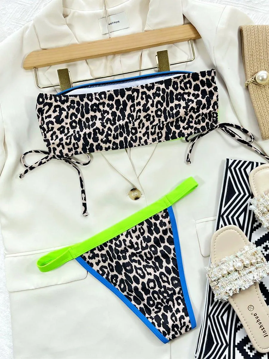 GFIT® Sexy Leopard Bikini Sets