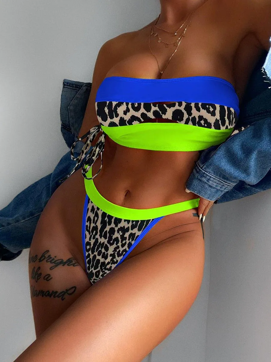 GFIT® Sexy Leopard Bikini Sets