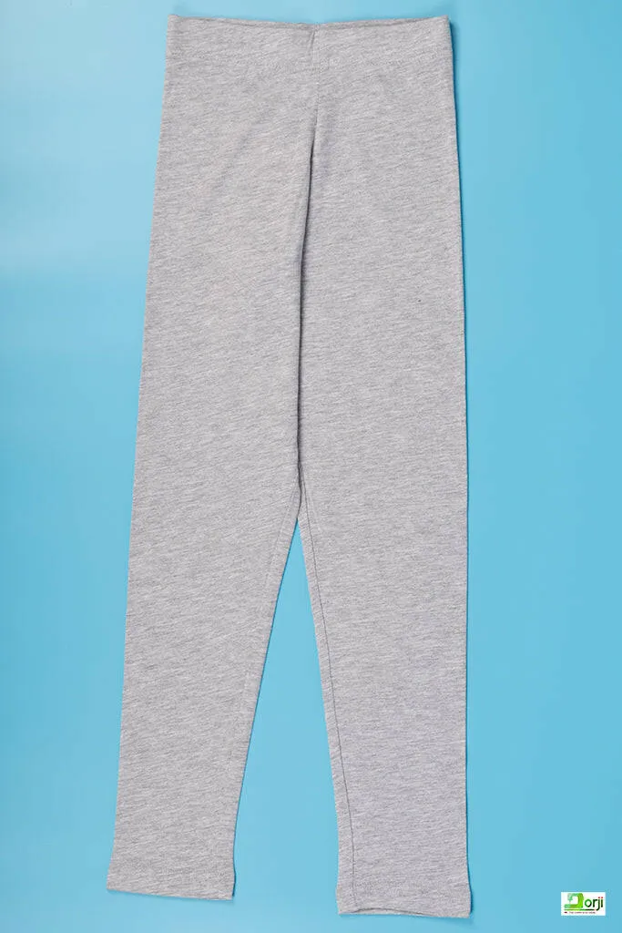Girl's Full-Length Ash Leggings