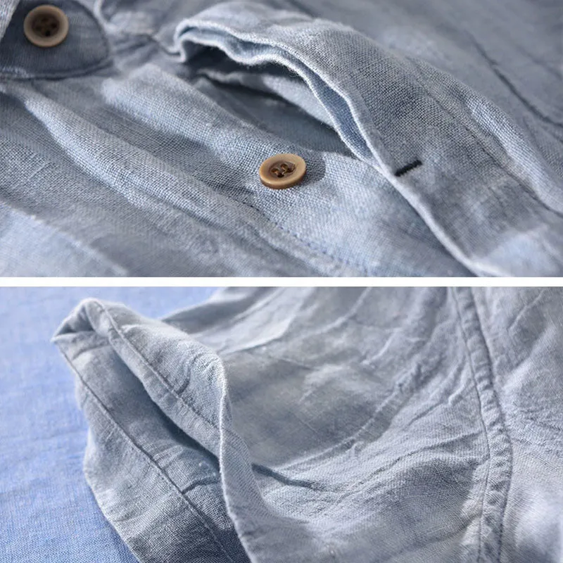 Graham Short Sleeve Linen Shirt