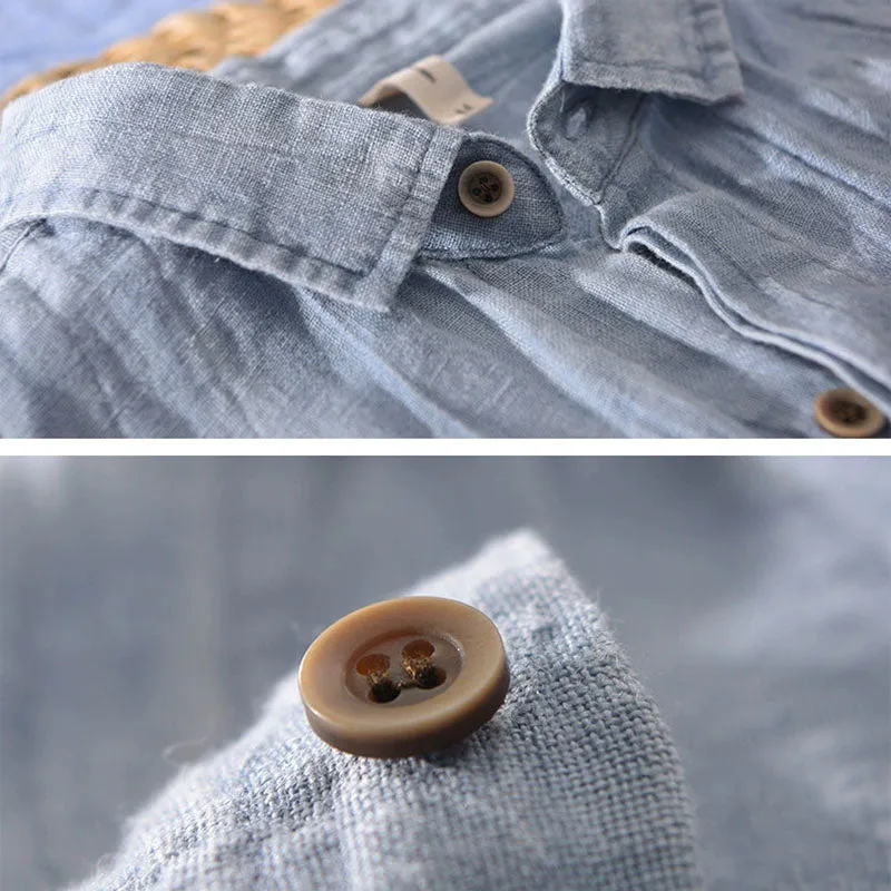 Graham Short Sleeve Linen Shirt