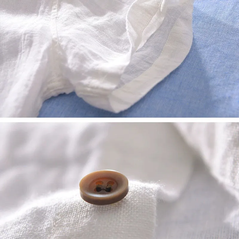 Graham Short Sleeve Linen Shirt