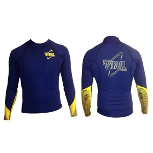 Gyroll Lyrca Rash Guard - Navy