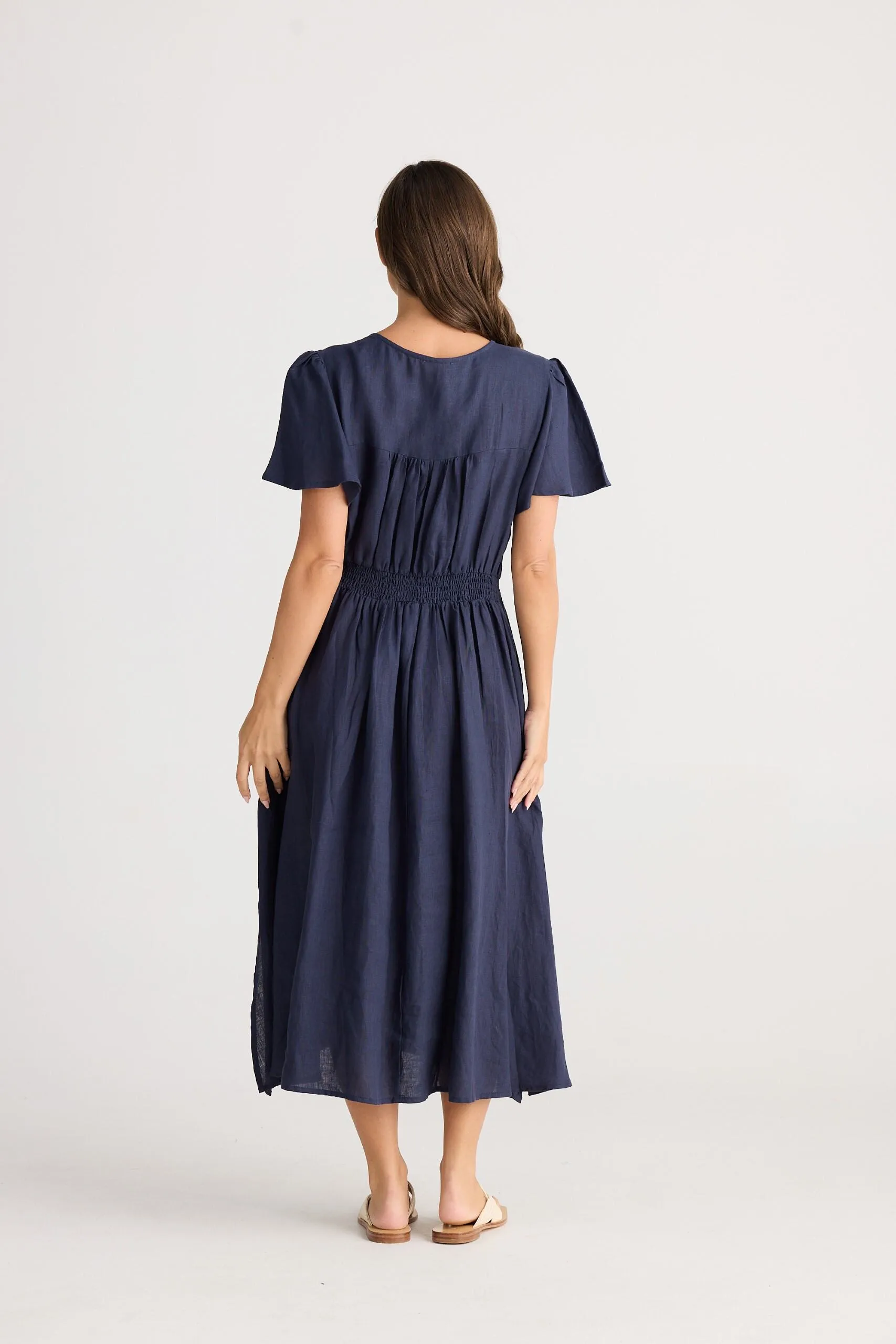Holiday 'Blossom Dress' - Navy