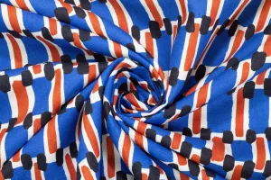 Italian Linen - Red, Blue, Black, White