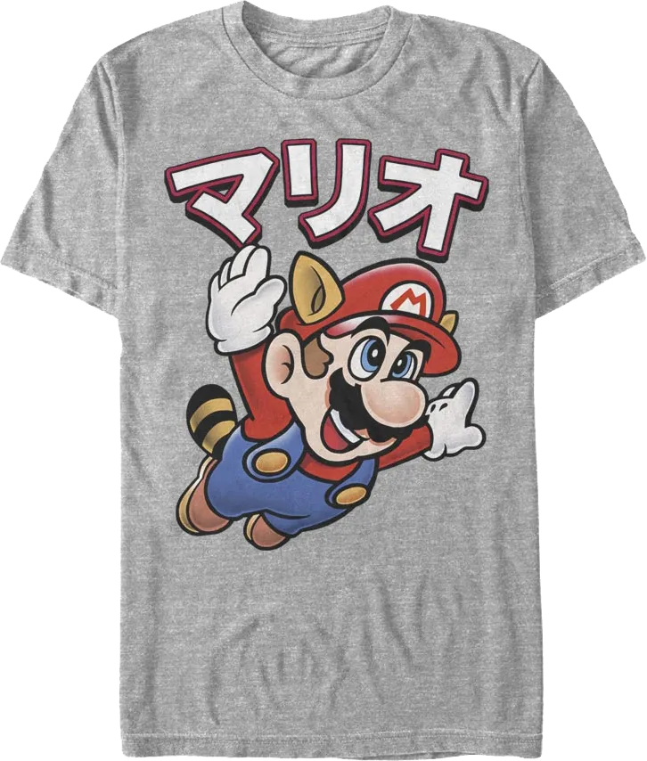 Japanese Mario Mario Bros. 3 T-Shirt
