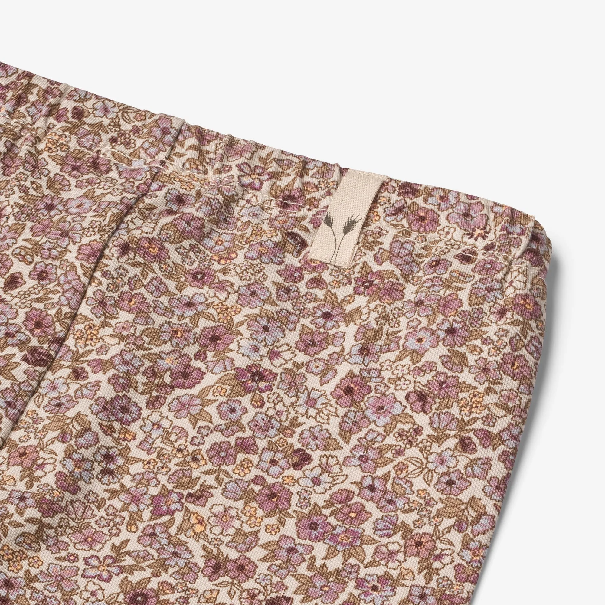 Jersey Leggings Jules - grey rose flowers
