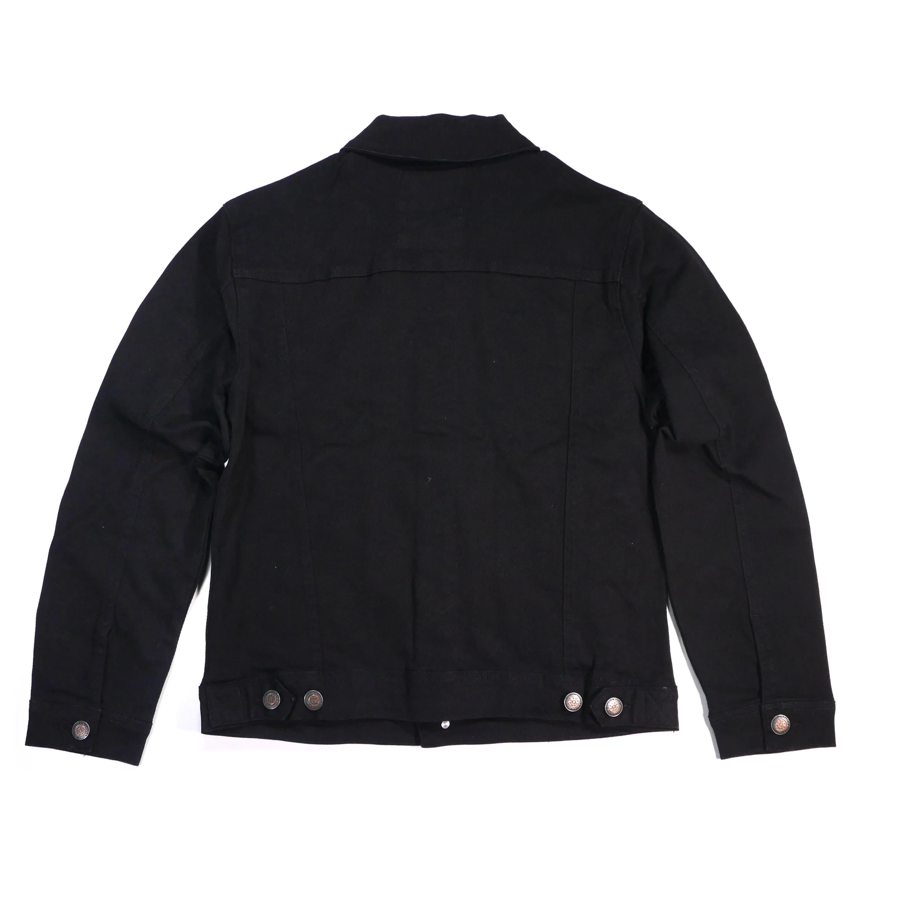 JET BLACK DENIM JACKET