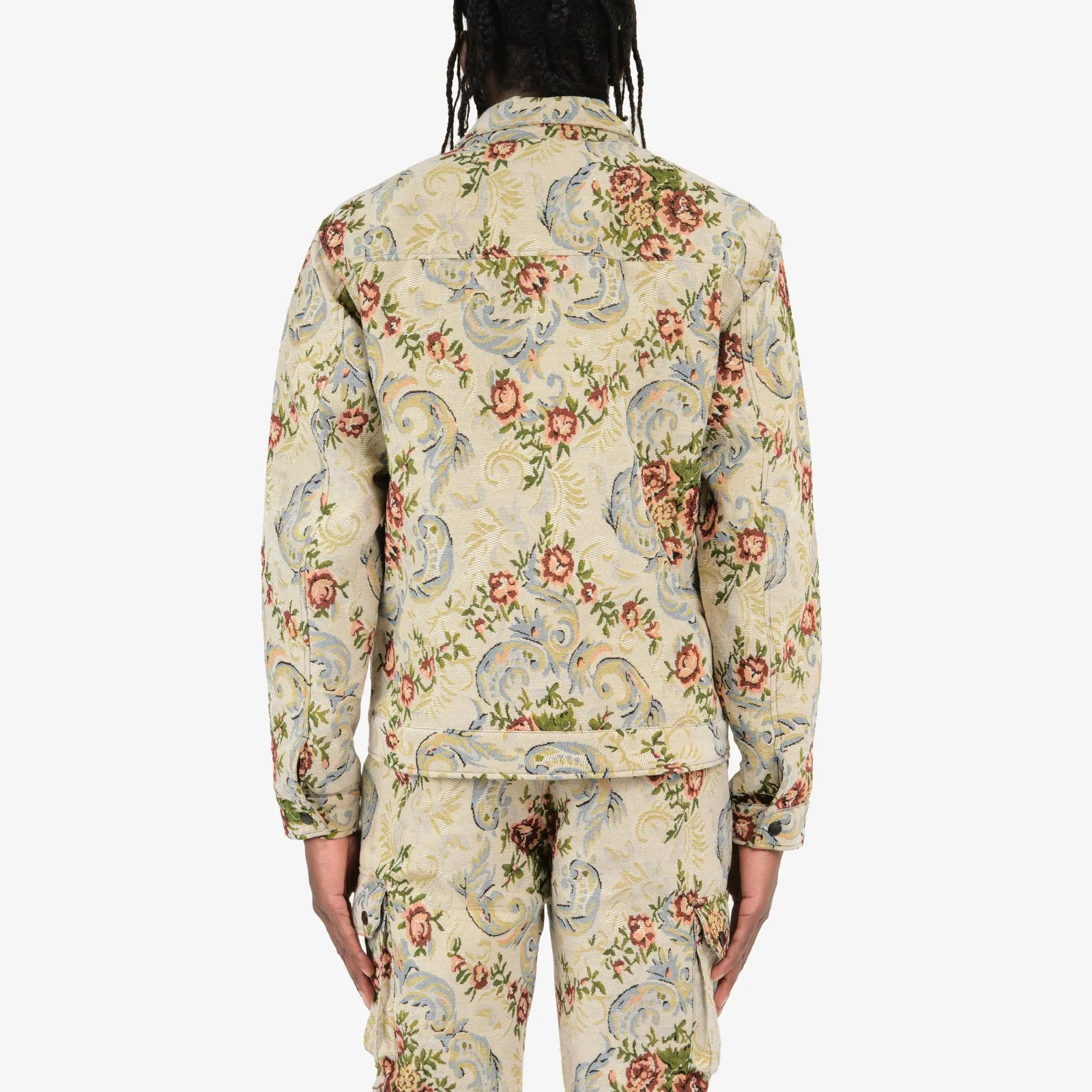 KHAKI TAPESTRY JACKET