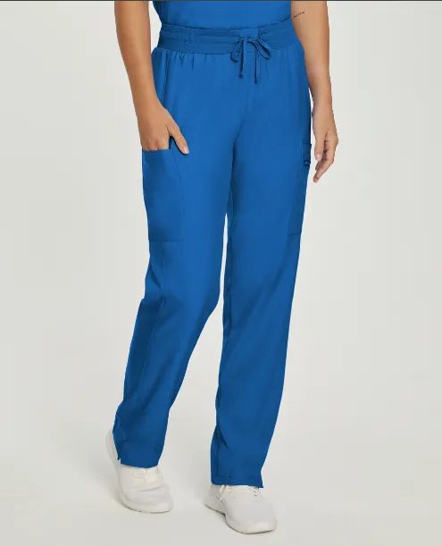 LB400 Women's White Cross Landau Forward Convertible Drawcord Pant