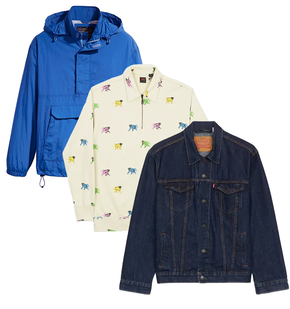 LEVIS ASSORTED JACKETS MULTI - LVJKT11