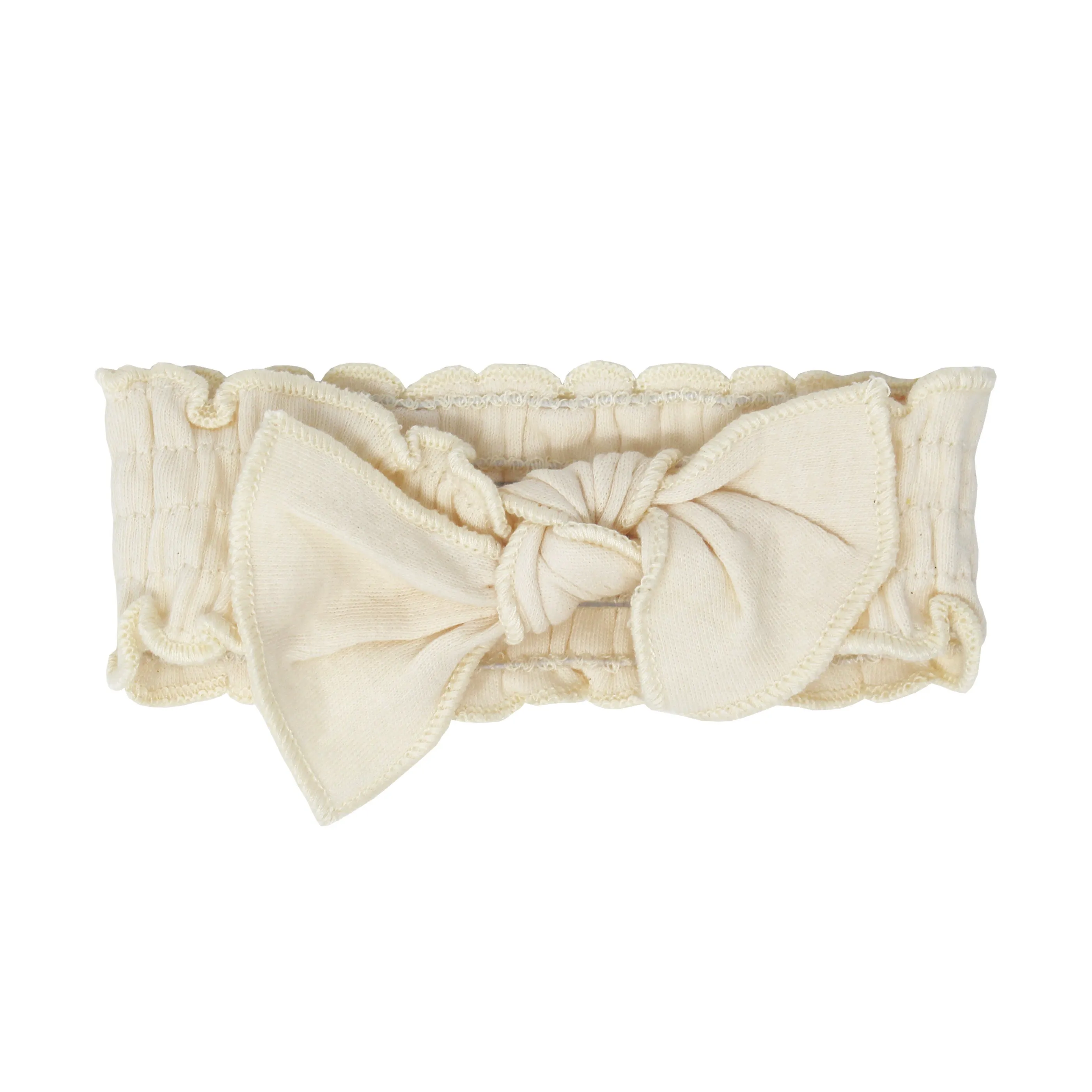 L'ovedbaby Smocked Tie Headband