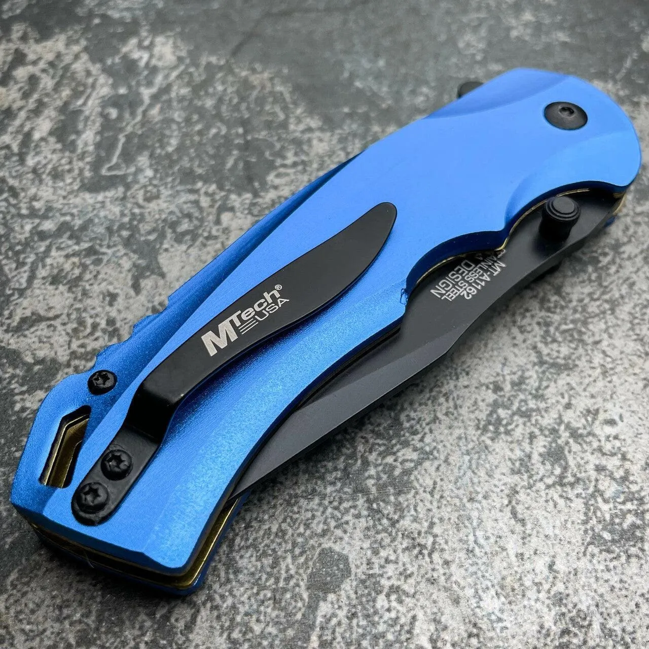 M-TECH Blue Camping Pocket Knife