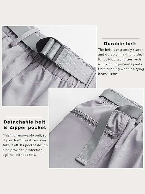 Men's Lightweight Cargo Grey Shorts