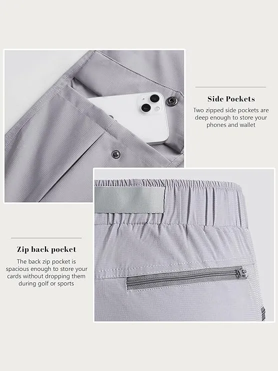 Men's Lightweight Cargo Grey Shorts