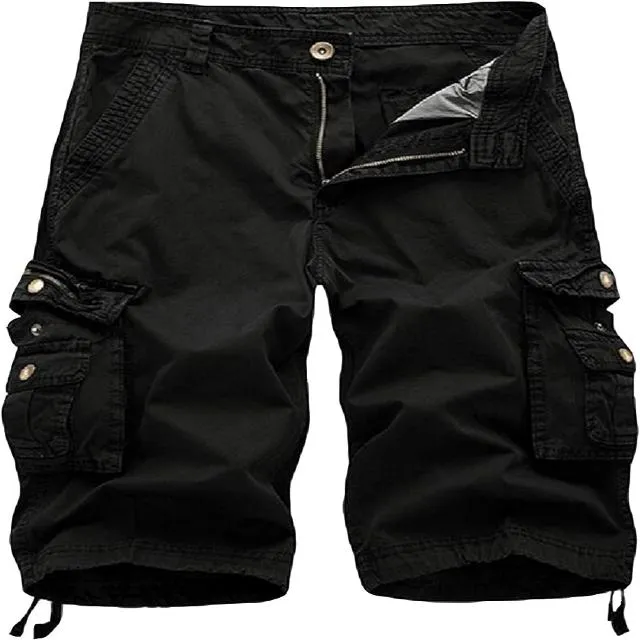 Men's Relaxed Fit Camouflage Camo Cargo Shorts
