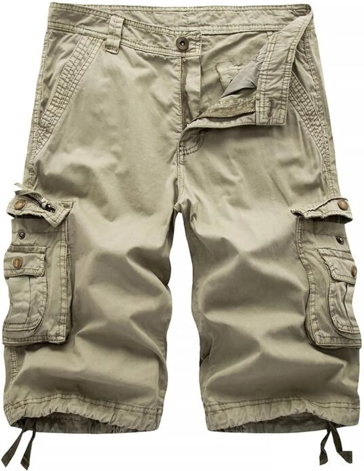 Men's Relaxed Fit Camouflage Camo Cargo Shorts