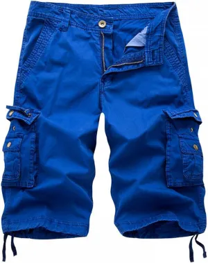 Men's Relaxed Fit Camouflage Camo Cargo Shorts