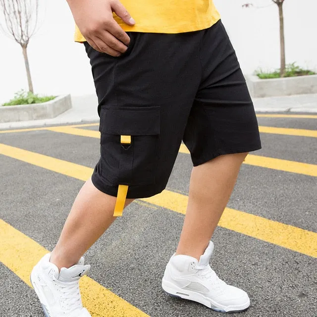 Men's Shorts Cargo Summer Casual Bigger Pocket Classic 95% Cotton Brand Male Short Pants Trouers
