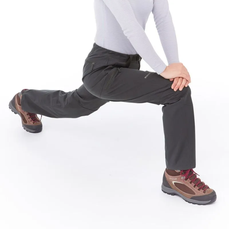 Montbell Pants Women's South Rim Pants - Excellent Stretch Black Navy