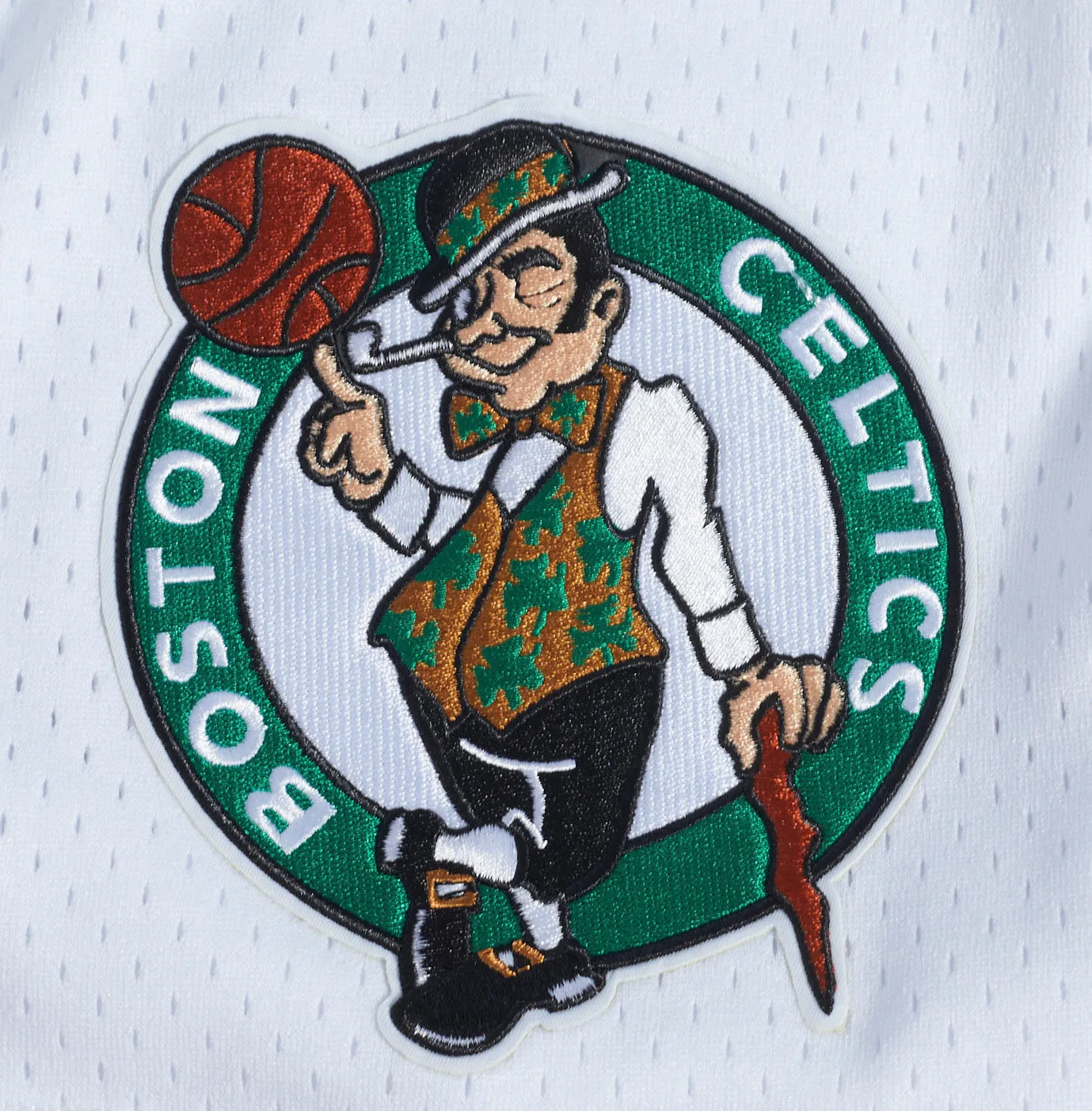 NBA BOSTON CELTICS CLASSIC MESH MEN'S SHORT (WHITE)