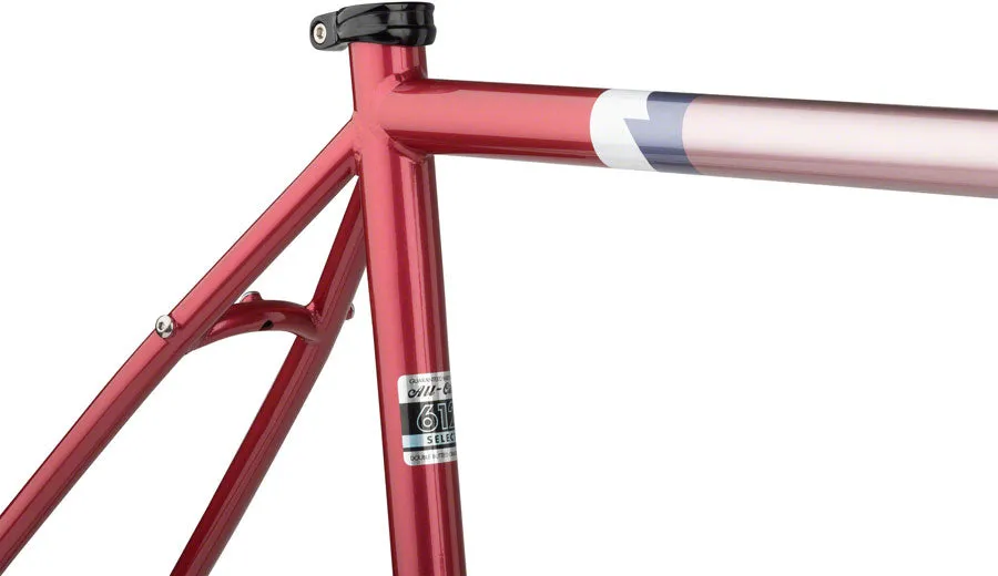 NEW All-City Gorilla Monsoon Frameset - 650b, Steel, Hotberry Rhubarb, 43cm
