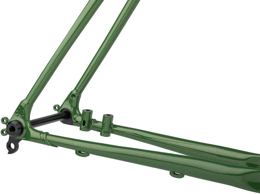 NEW All-City Gorilla Monsoon Frameset - 650b, Steel, Tangerine Evergreen, 58cm