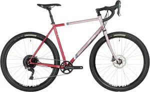 NEW All-City Gorilla Monsoon GRX Steel Gravel Bike, Hotberry Rhubarb