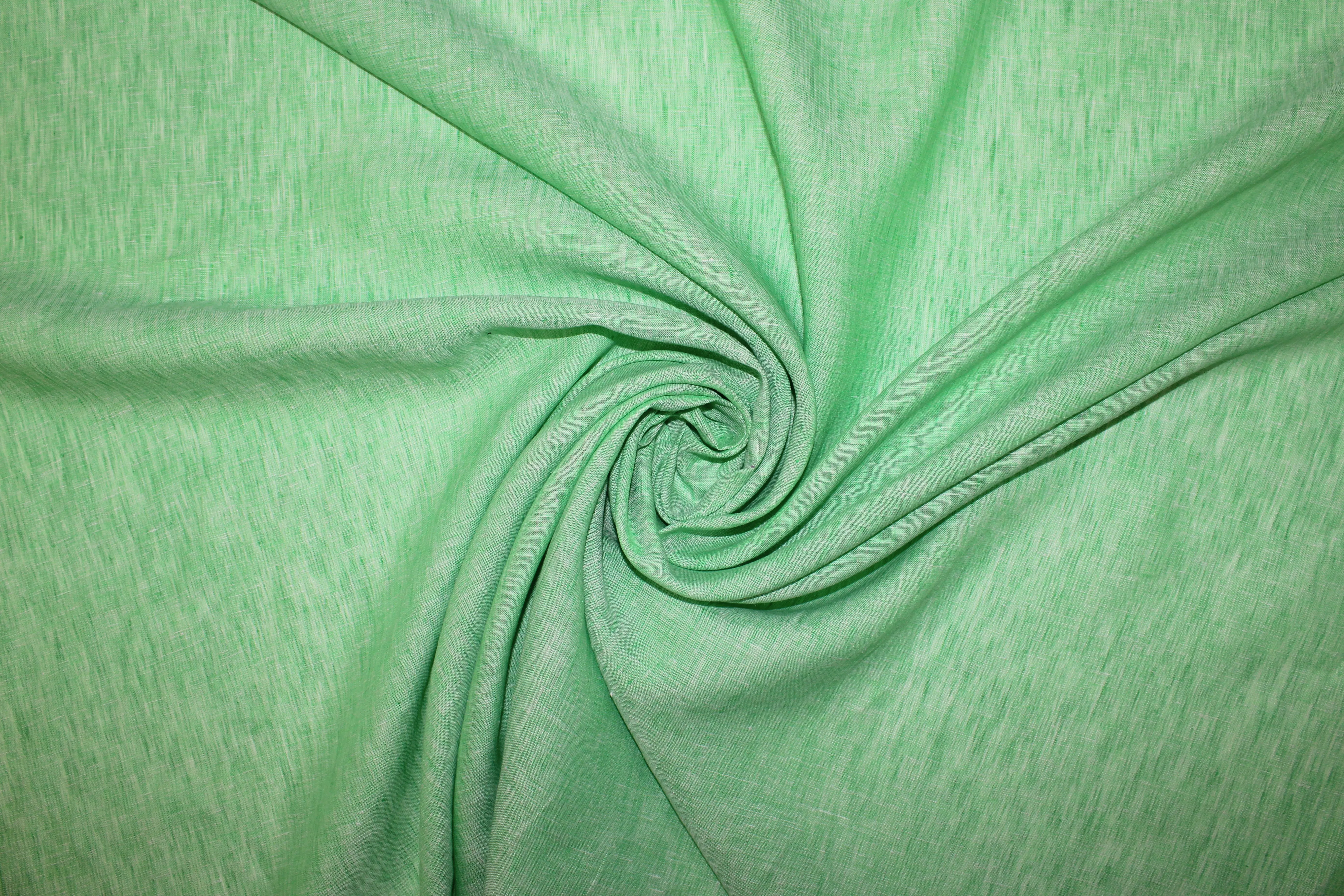 NY Designer Iridescent Linen - Willow/White