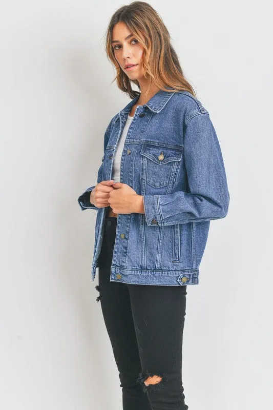 Oliva Oversized Denim Jacket