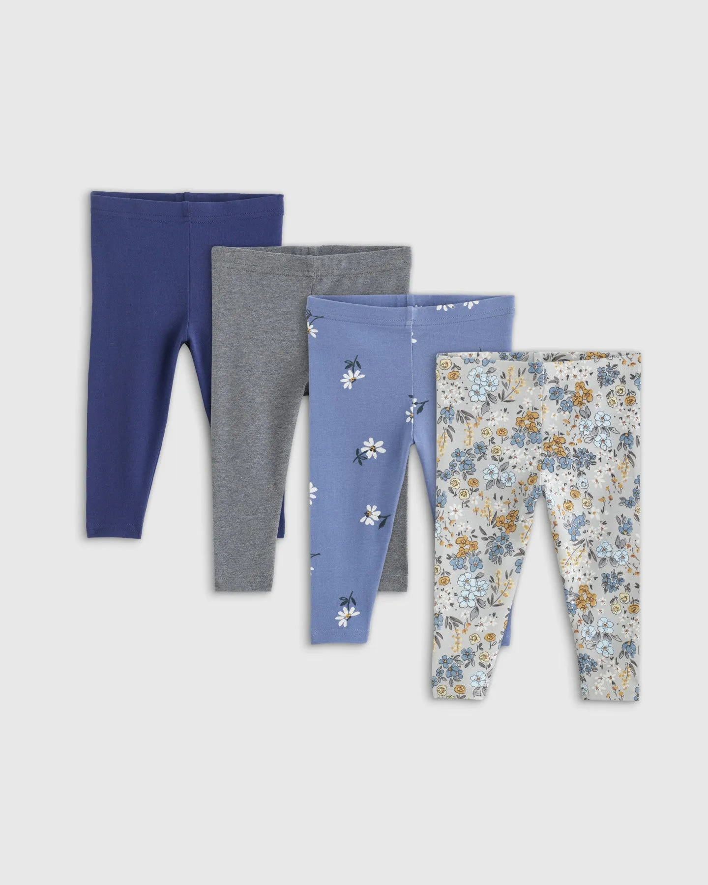 Organic Cotton Leggings 4-Pack