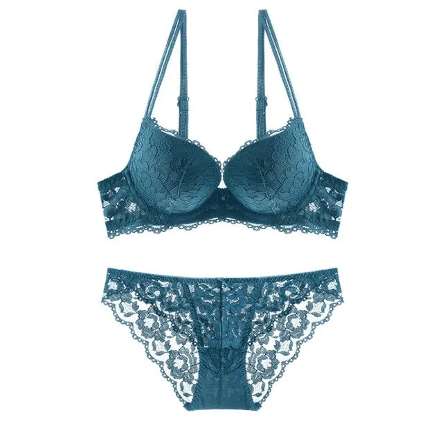Push-up Bra And Panty Sets