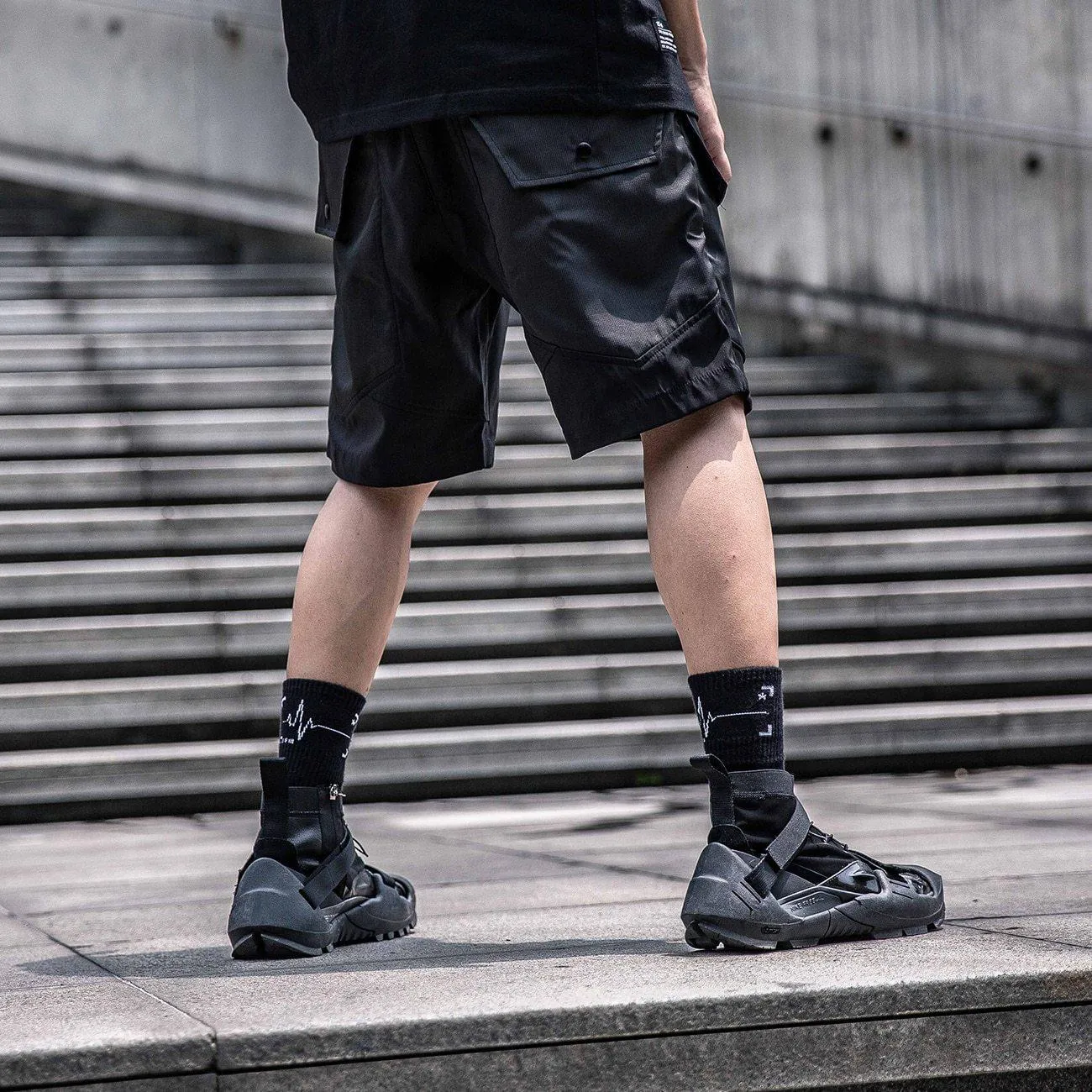 "Utatane" Techwear Cargo Shorts