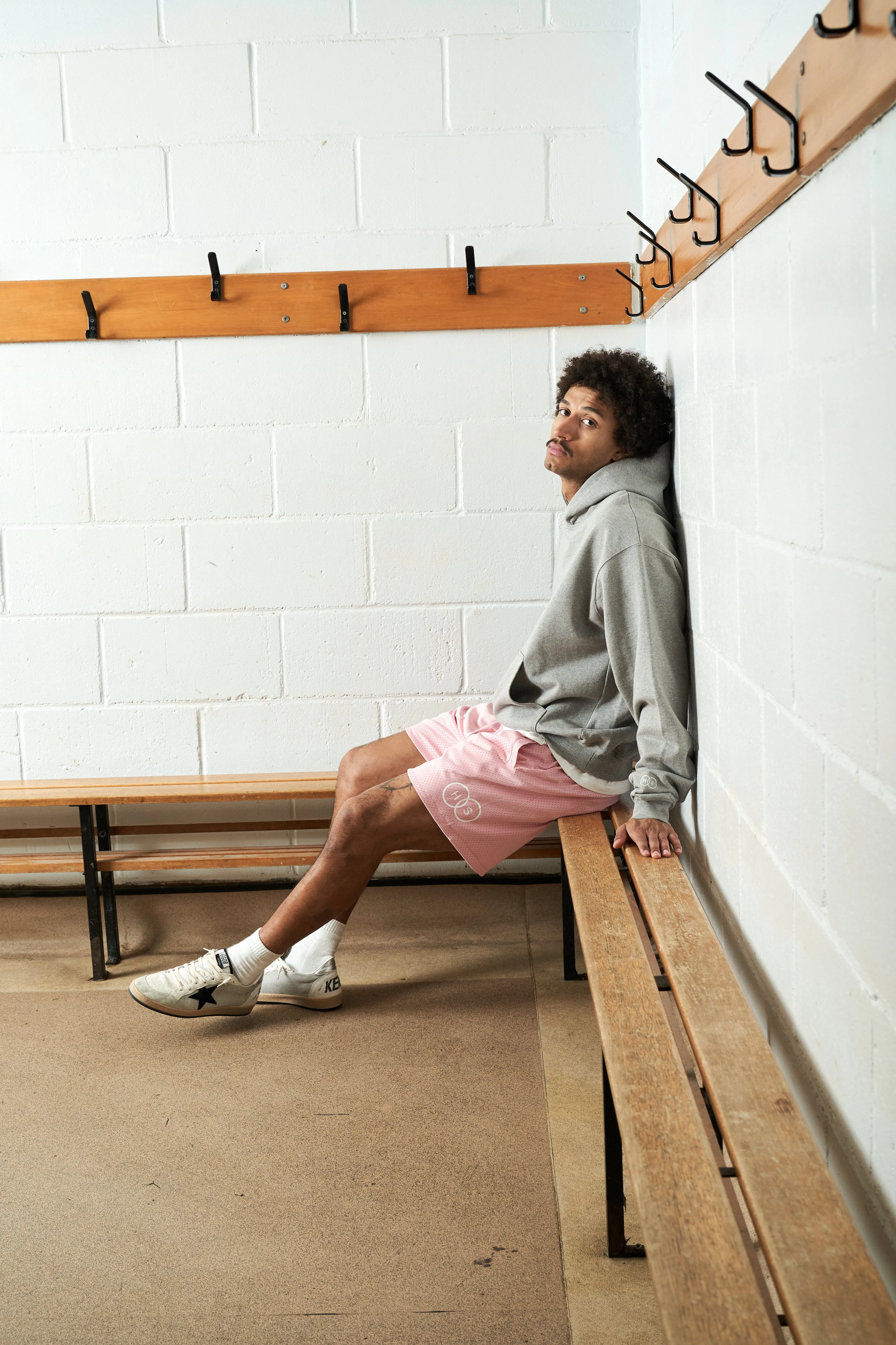 Retro Mesh Shorts - Pink