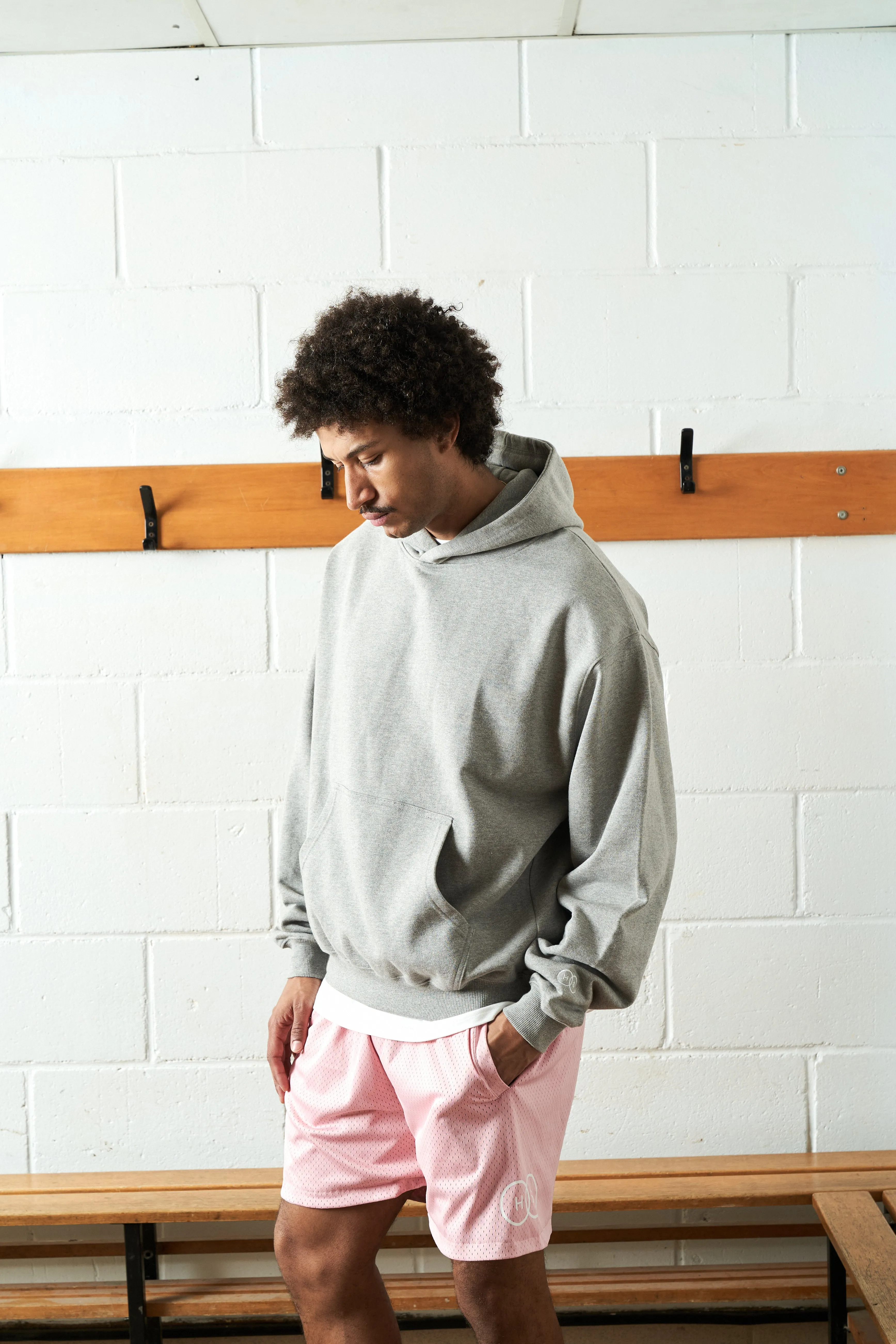 Retro Mesh Shorts - Pink
