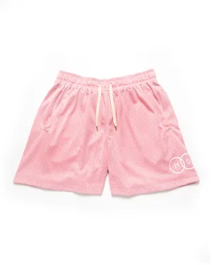 Retro Mesh Shorts - Pink