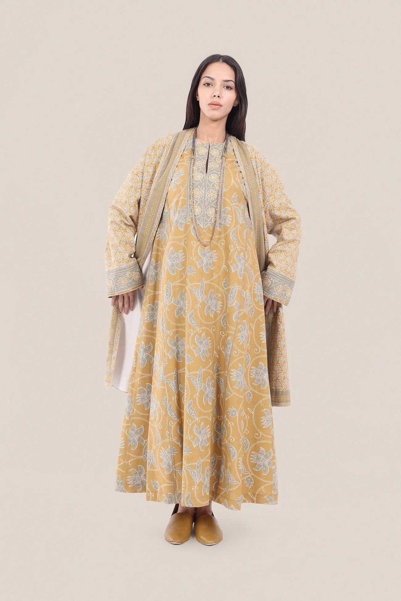 Reversible cotton faux cashmere blend coat
