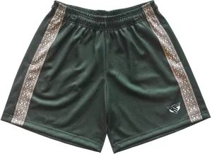RF Mesh St. Patrick's Celtic Cross Shorts - Pine Green