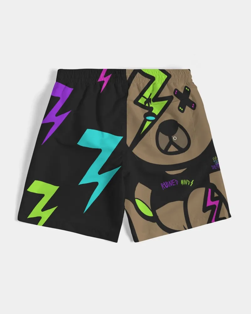 RM RUINED BEAR Swim Trunks