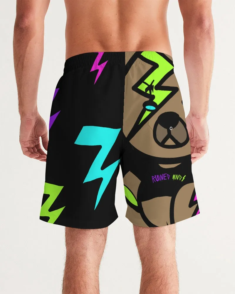 RM RUINED BEAR Swim Trunks