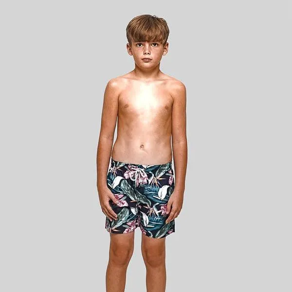 Roscoe Green Boys Swim Trunks