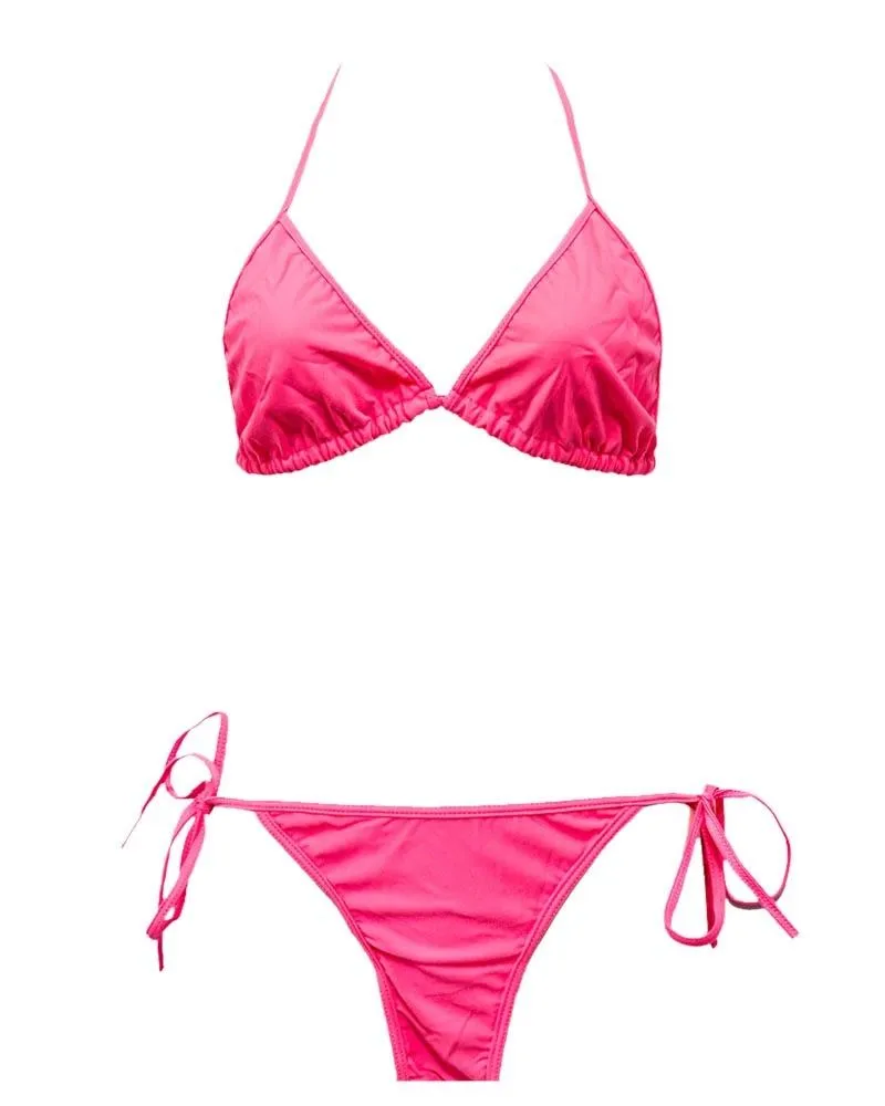 Sexy Bikini In Pink - Sexy Swimwear - Thailand Brand