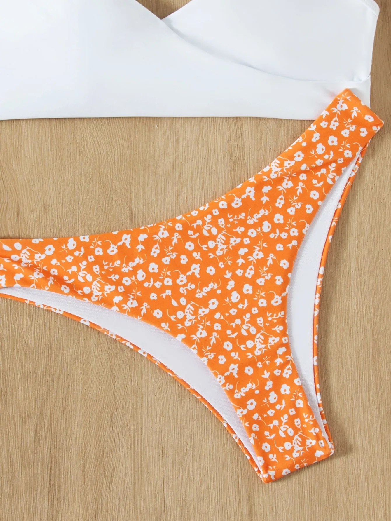 Sexy Ditsy Floral Spaghetti Strap Women Bikini Sets