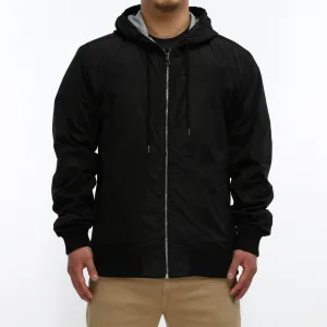 Shaka Windbreaker Jacket - Black