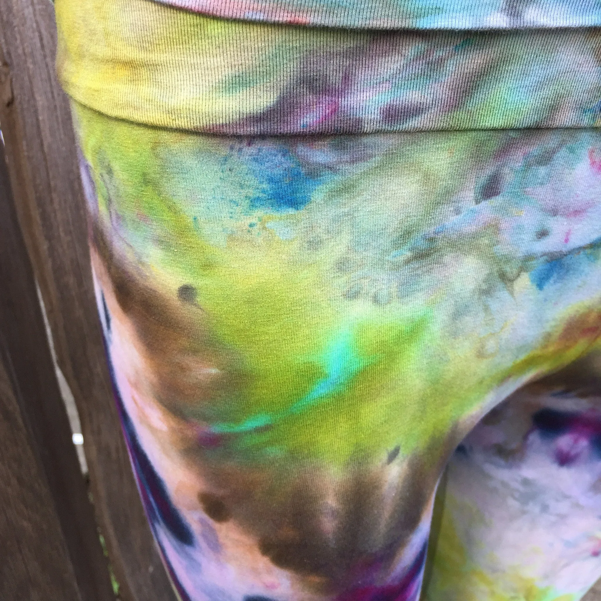 Shibori Tie Dye Yoga Pants by Sage Luxury