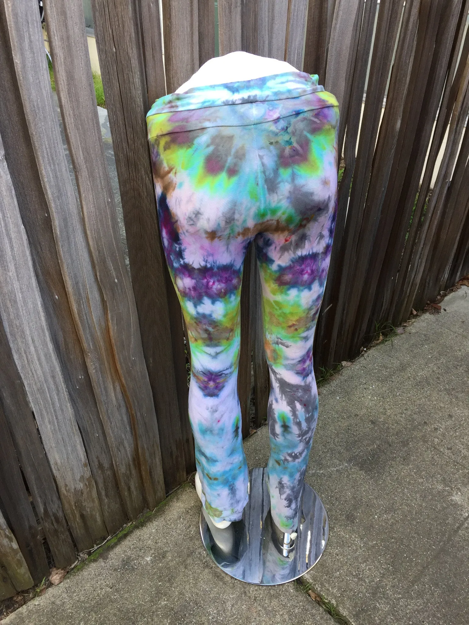 Shibori Tie Dye Yoga Pants by Sage Luxury