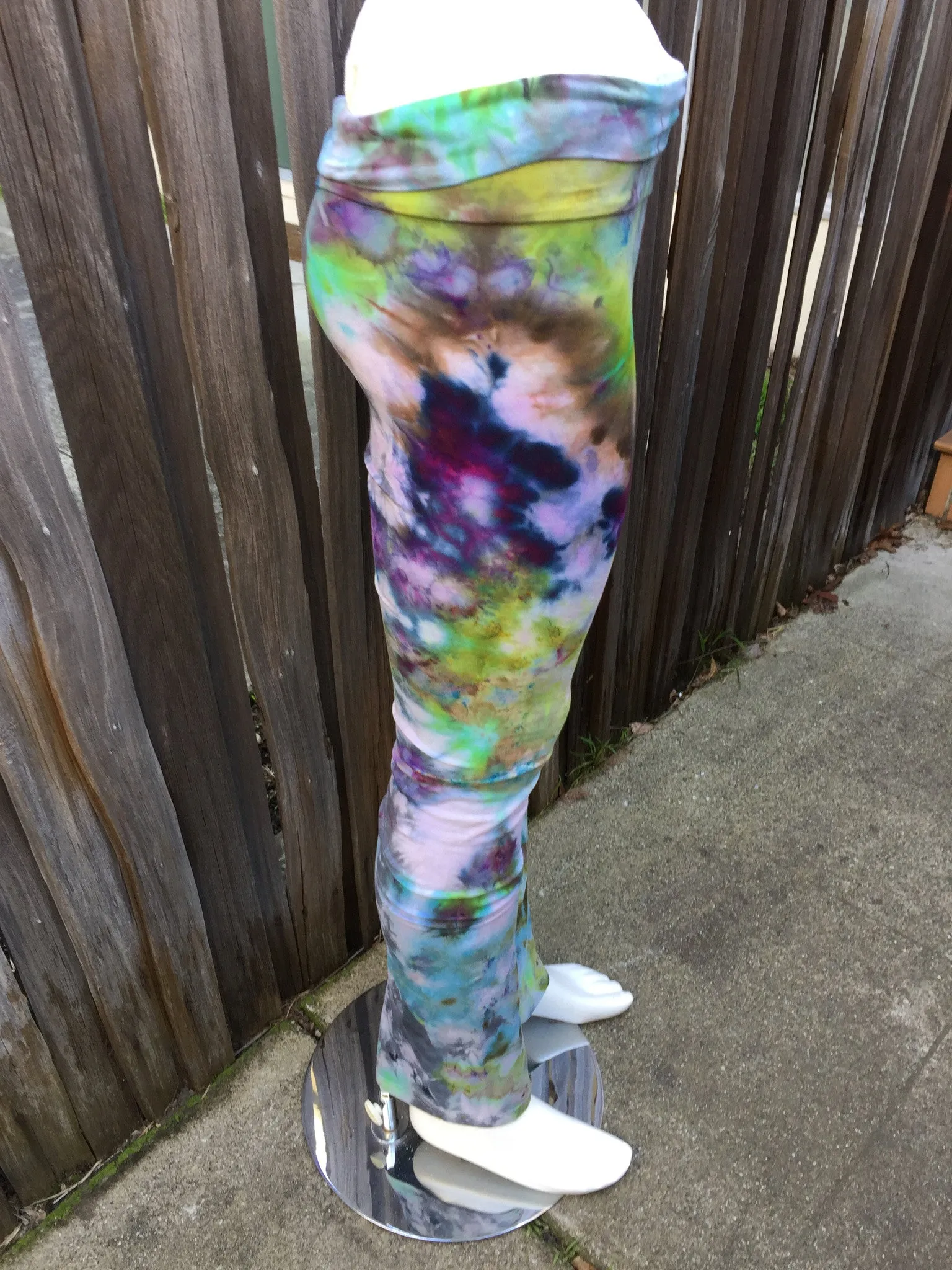 Shibori Tie Dye Yoga Pants by Sage Luxury