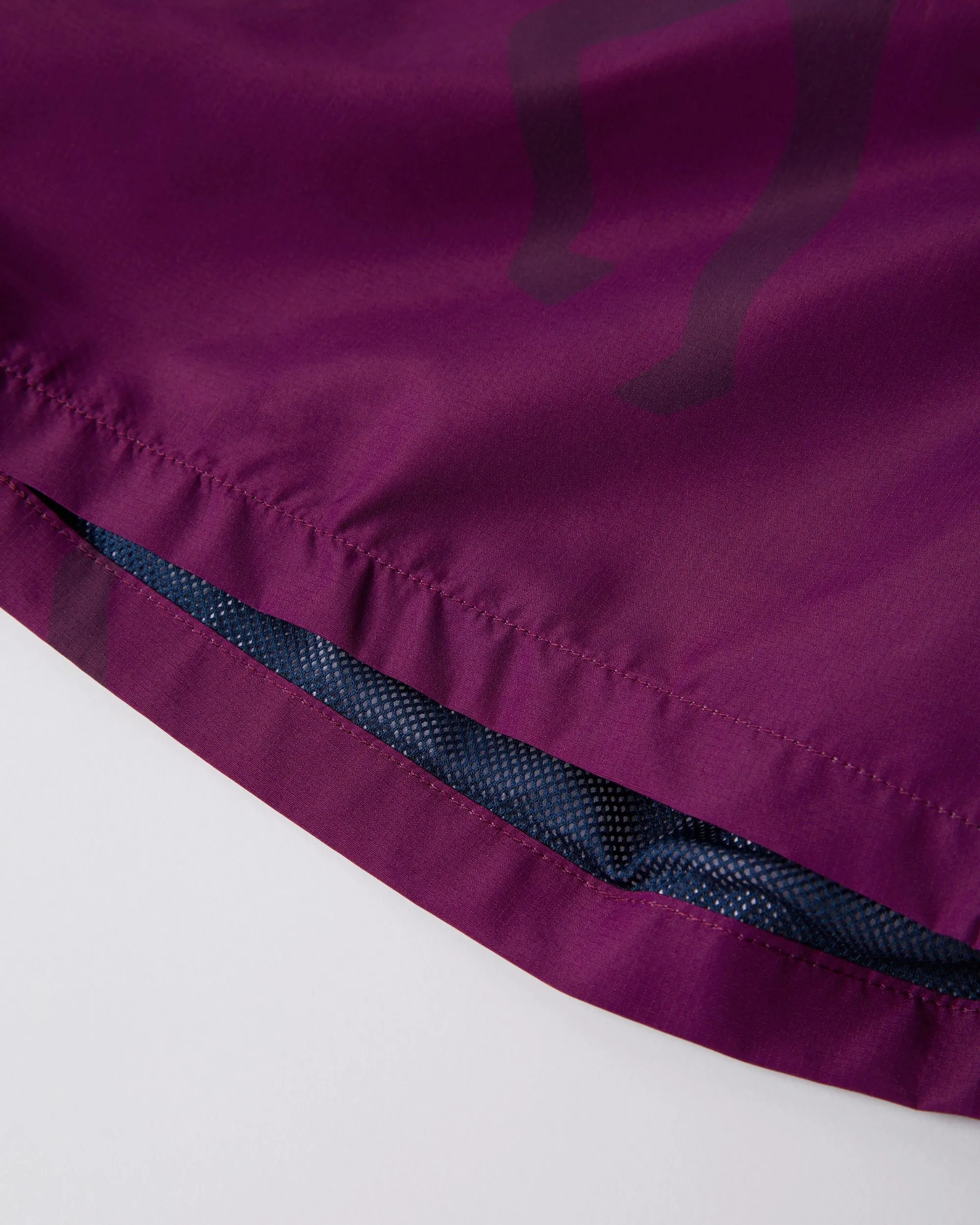 short horse shorts (tyrian purple)