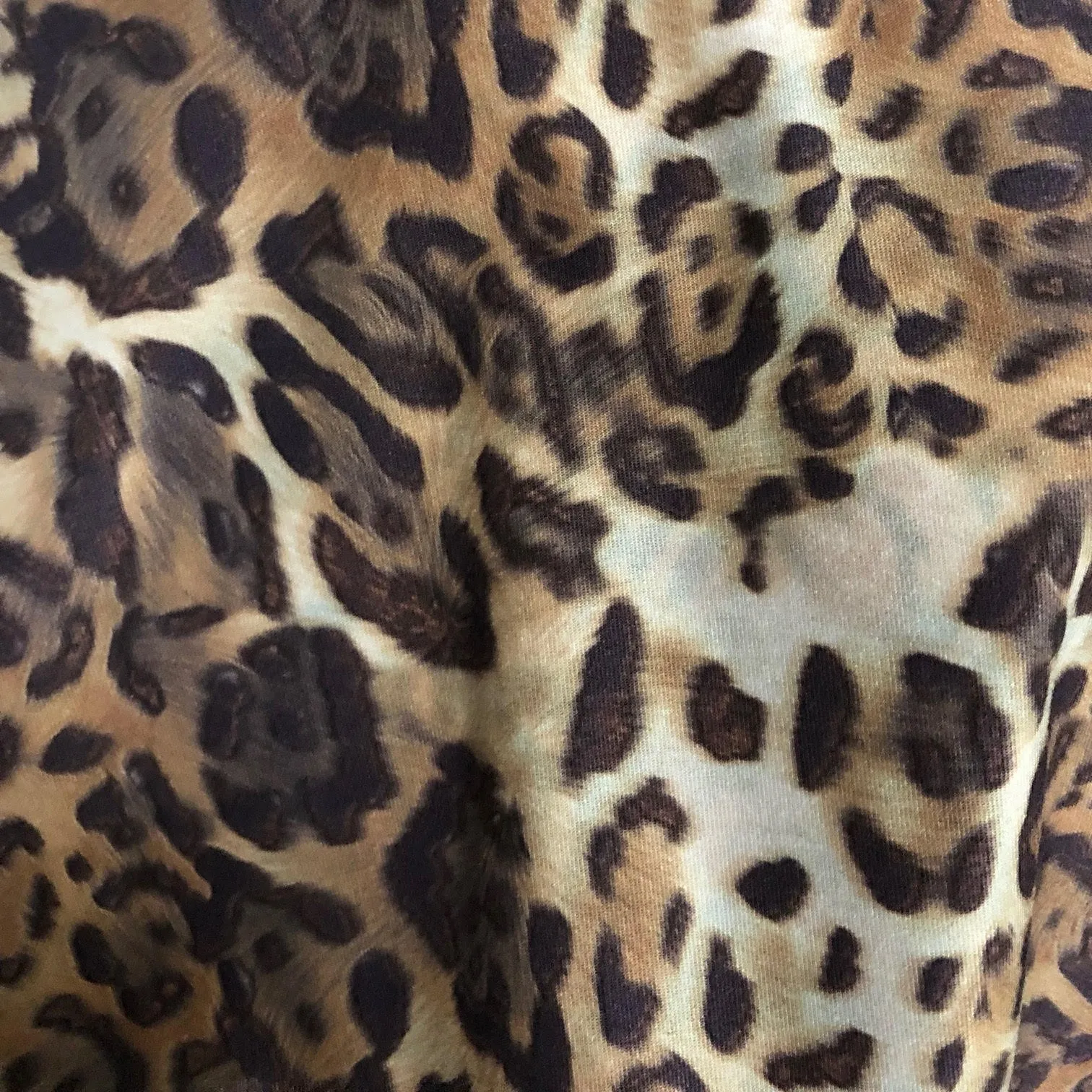 SLEEVELESS TOP/RASH GUARD BROWN TIGER/LEOPARD