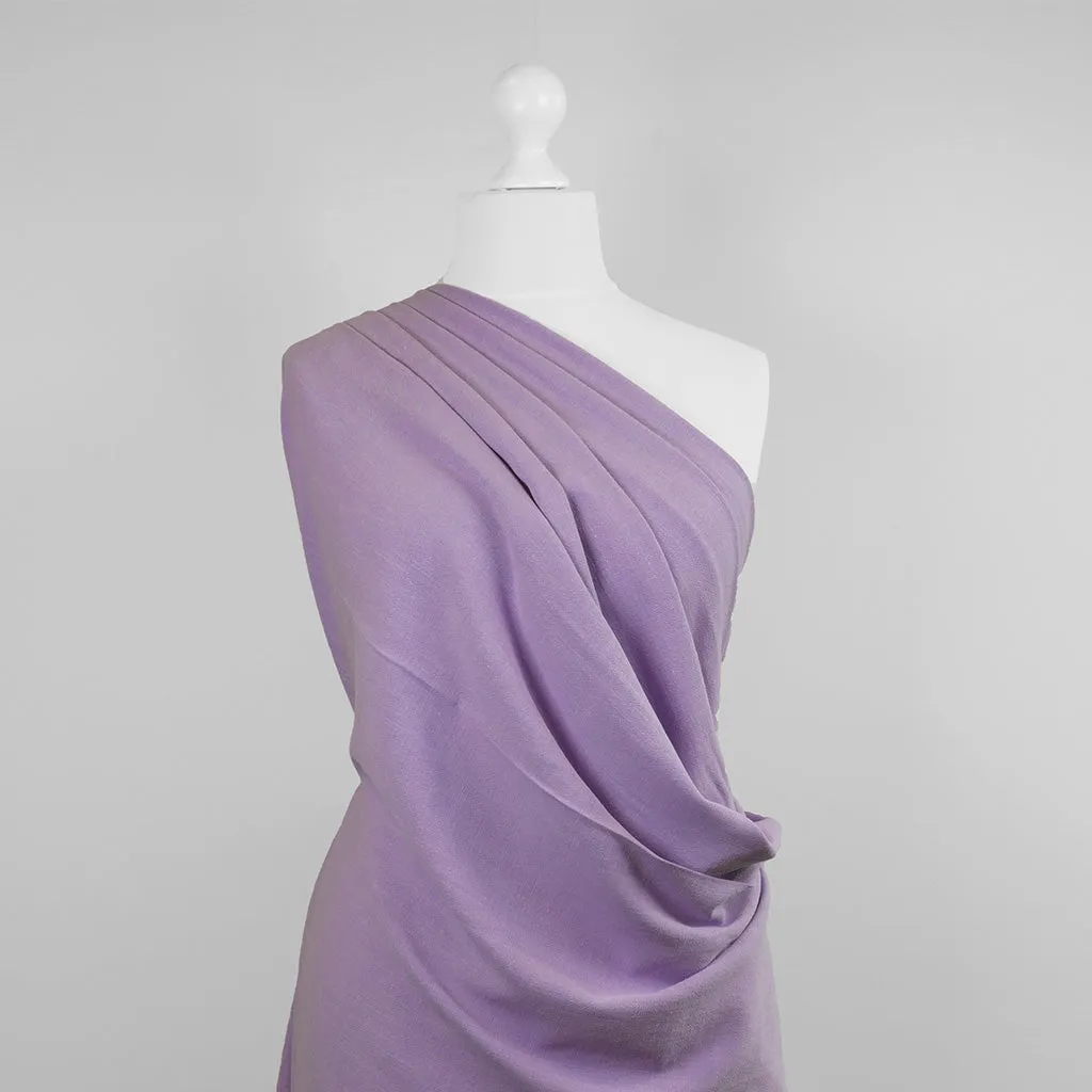 Spa - Heather, Viscose and Linen Woven Fabric
